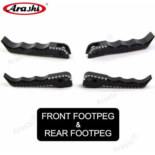 Arashi Aluminum Front Footpeg Rear Footrest For SUZUKI GSXR1300 HAYABUSA GSX-R GSXR 1300 GSX1300R 2013 2014 2015 2016 2008-2020