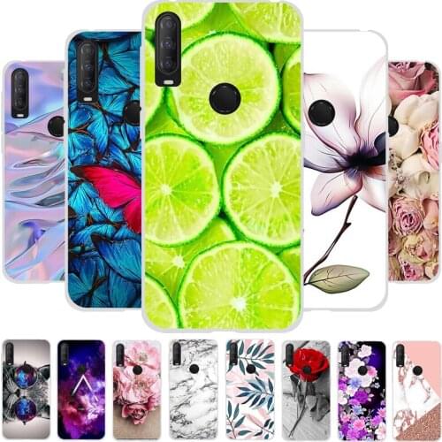 B For ALCATEL 1S 2020 Case Fashion Phone Cover Soft Silicone Back Case Coque Alcatel 3L 2020 Cases Shockproof Cover