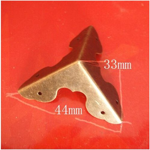 Archaize Angle and Angle wine box wooden box packaging hardware package edge horn wine box of bats protect horn free shipping