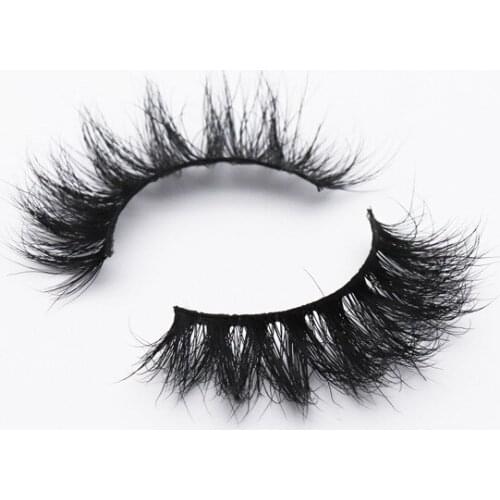 Hot Selling Mink Hair Dense Comfortable Cross-Section Handmade A Pair of False Eyelashes KNG-40 Makeup Cosmetic Gift for Women