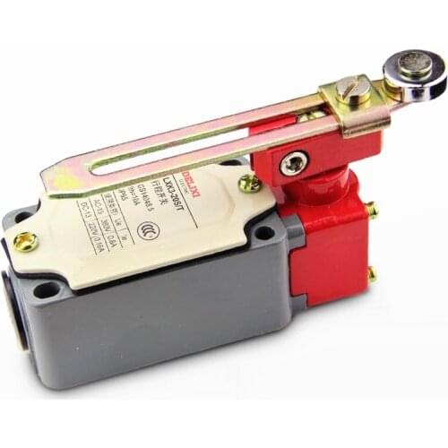 LXK3-20S/T AC380V 220V 110V 10A limit switch, Adjustable roller arm type overtravel-limit switch, DELIXI travel switch