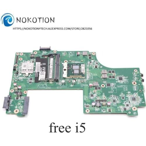 NOKOTION For Dell inspiron N7010 Laptop Motherboard DDR3 free i5 0GKH2C CN-0GKH2C GKH2C DA0UM9MB6D0