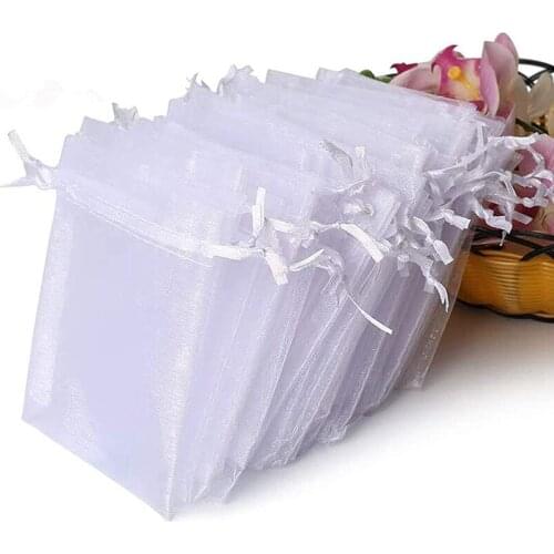 100pieces Nylon Garden Fruit Growth Bags Anti Bird Drawstring Grape Protection Bag Farm Plant Grow Bags Agriculture Pest Control