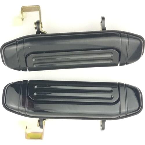 A Pair Door Handle Plating for Mitsubishi Montero Pajero V46 V31 V32 V33 6470 6473 2030 parts (Plating on Plastics)