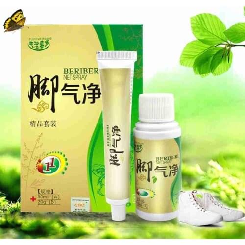 Anti Schimmelinfecties Beriberi Zalf Foot Soaking Powder Voet Pijnbestrijding Beriberi Jeuk Erosie Peeling Blaren Voeten