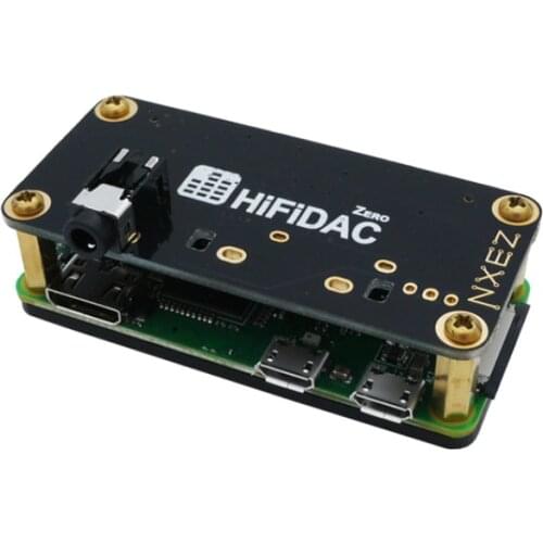 Raspberry Pi Zero HiFi DAC Expansion Board Compatible with RPi Zero W RPI 0 WH