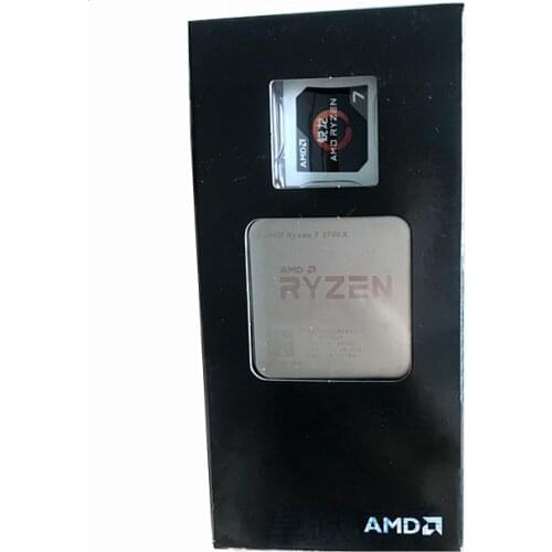 AMD Ryzen 7 2700X R7 2700X 3.7 GHz Eight-Core Sinteen-Thread CPU Processor L2 4M L3 16M 105W Socket AM4