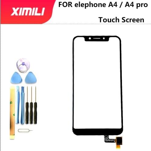 5.85'' For Elephone A4 / A4 Pro Touch Screen Digitizer Glass Sensor Panel Lens for Elephone A4 A4 Pro Replacement Parts+Tools