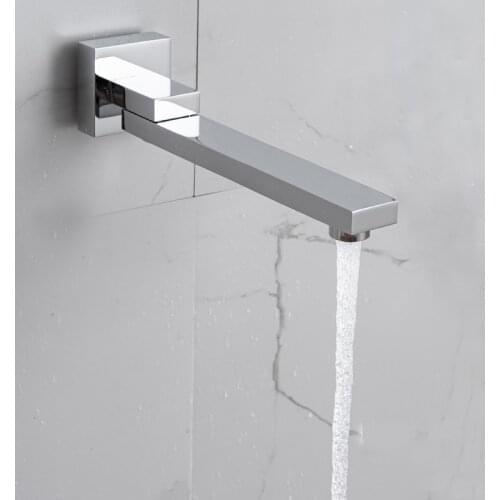 AZOS Bathroom Spout High Flow Waterfall Spout For Bathroom Sink and Tub Shower Wall Mounted