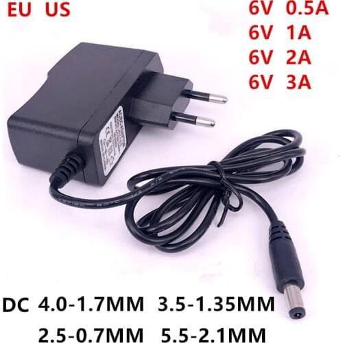 AC 110-240V to DC 6V 0.5A 1A 2A 3A Universal Switch Power Supply Adapter Charger 6 V Volt for Omron Blood Pressure Monitor M2 M3
