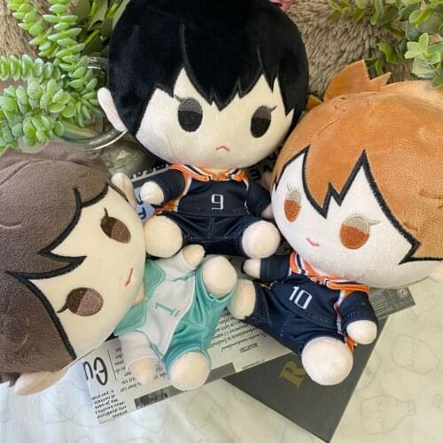 Haikyuu!! Tobio Kageyama Shoyo Hinata Oikawa Tooru Plush 20cm Doll Clothes Costume Collection New Year Gift