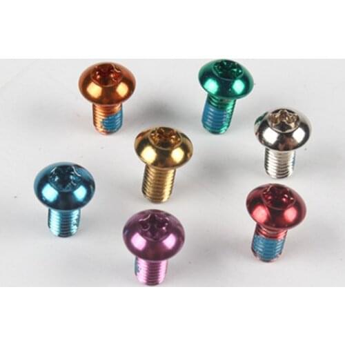 Bicycle Brake Disc Screws Alloy Steel Bolt Rotor Cycling For Mountain Bike Drop Shipping