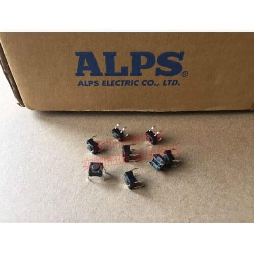 Japan ALPS Alps SKHHALA010 touch switch 6*6*4.3 button switch 4 pin Genuine