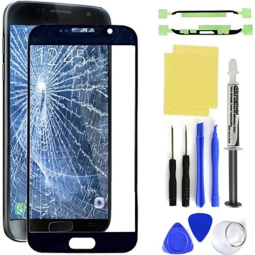 Replacement Outer Front Glass Screen LOCA Glue Kit for Samsung Galaxy S7 G930 Replacement Precise Phone Accessories
