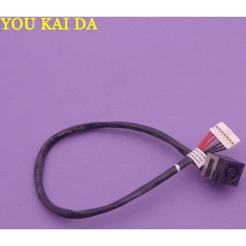 1pcs New AC DC Power Jack w/Cable Harness Connector Socket with cable for DELL Vostro 3400 3500 V3400 V3500 50.4ES08.001