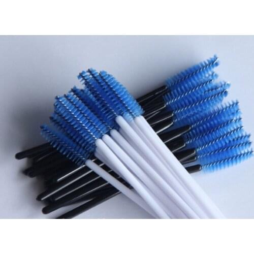 10000 pcs make up brush synthetic fiber Disposable Eyelash Brush Mascara Applicator Wand Brush Cosmetic Makeup black white