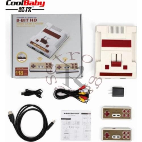 5pcs/lot High-quality Video Player Retro classics video game consoles 118 games TV game