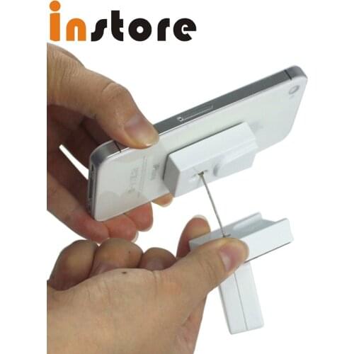 50 Sets Security Retractable Pull Box Mobile Wall Stand Phone Anti Theft Display
