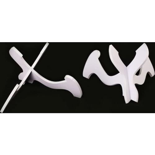 Guitar Accessories Foldable Hardwood Guitar Bass PVC Collapsible Holder Stand Ukulele Violin Mandolin Banjo Accessories Y51D