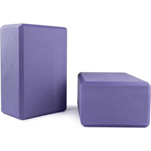 2pcs Yoga Block High Density EVA Foam Block for Yoga Pilates Meditation Gym Home Fitness Exercise Accessories