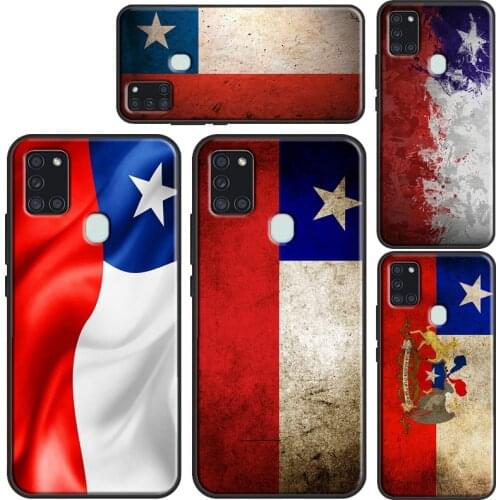 Chile Flag Case For Samsung A21S A20e A11 A31 A41 A51 A71 A10 A20 A30 A40 A50 A70 A12 A32 A42 A52 A72