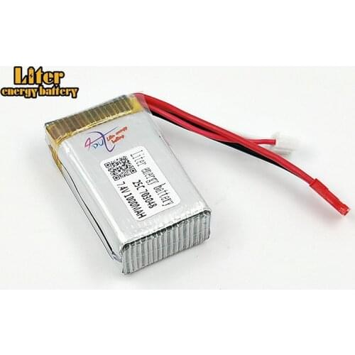 7.4V 1000mAh li-po lipo battery 703048 25c V912 V262 V353B axis aircraft model aircraft batteries lipo 2s lipo 7.4v