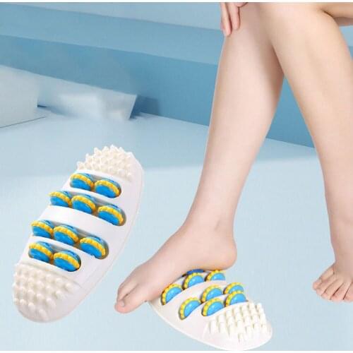 Massage Roller Foot Massagers Dynamic Therapy Massage Relaxation Deep Feet Muscle Stimulator Foot Tissue Rubbing Shaping Pain