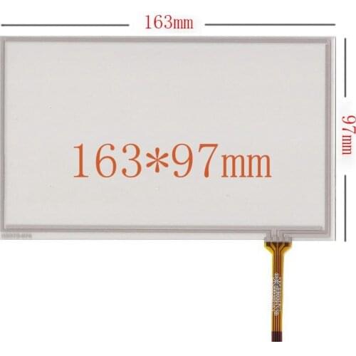 163*97mm origninal new 7'' inch digital touch screen