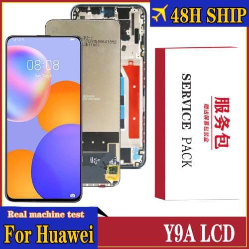 Original 6.63'' Display Replacement for Huawei Y9A LCD Touch Screen Digitizer Assembly Huawei Y9a Honor X10 5G LCD