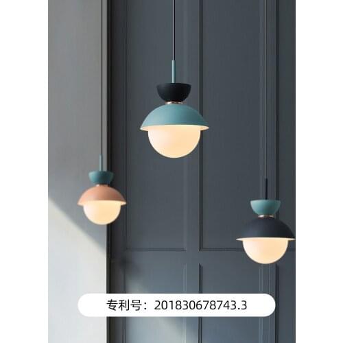 Bedside Small A Chandelier Modern Concise Northern Europe Originality Personality Restaurant Bedroom Maka Dragon Passageway