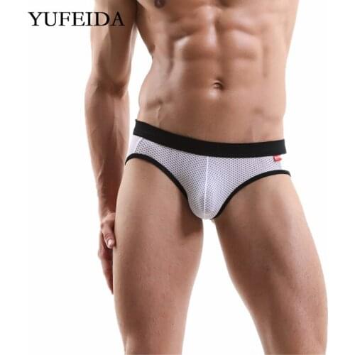 Sexy Mens Underwear Open Butt Mesh Thongs Erotic Jockstraps Male Slip Homme Panties Bikini Underpants Penis Pouch Mens Briefs