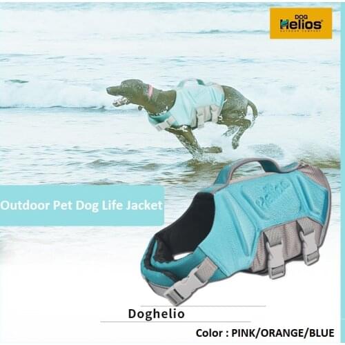 JANPET DOG LIFE JACKET PET LIFE VEST SAVER FOR SWIMMING BOATING Training DOG FLOATATION LIFE PRESERVER COAT SAFETY