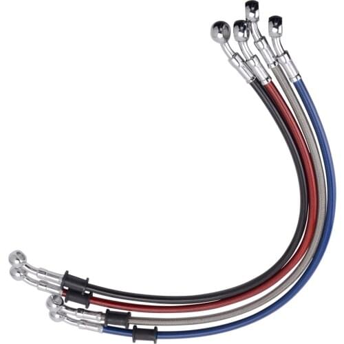 Universal 800mm Hydraulic Reinforce Brake Oil Hose Fuel Tube Line Clutch Oil Hose Tube Fit ATV Dirt Pit Racing Bike