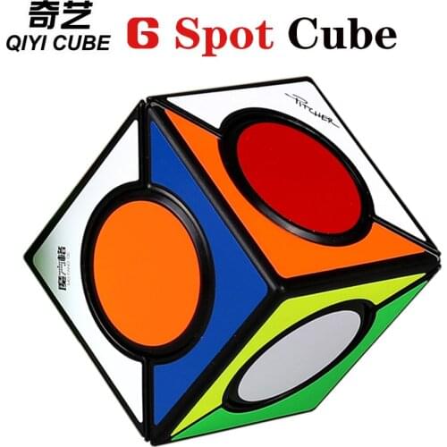 Magic cube puzzle QiYi FangYuan 6 six spot Speed cube square skew professional MoFangGe cube educational toys game