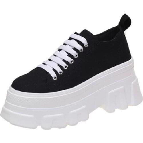 New womens single shoes fashion cloth shallow mouth lace thick bottom non-slip lightweight comfortable casual shoes women