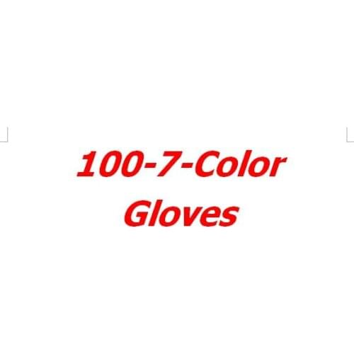 100-7-Color Gloves Factory Best Quality Bike Race Glove
