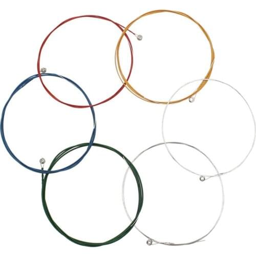 A105 1 Set Acoustic Folk Guitar Strings for 6 Strings Guitar Parts Accessory