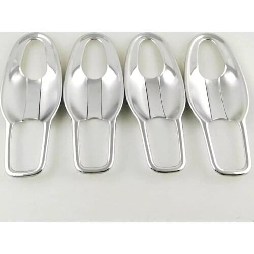 ABS Chrome Exterior Styling Car Side Door Handle Bowl Cover Trim Door Insert Protector For Renault Koleos 2017 Second Generation