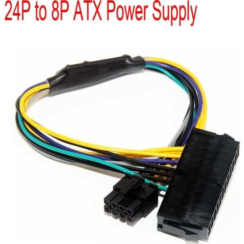ATX 24P to 8P Motherboard Power Supply Cable For 3020 7020 9020 T1700