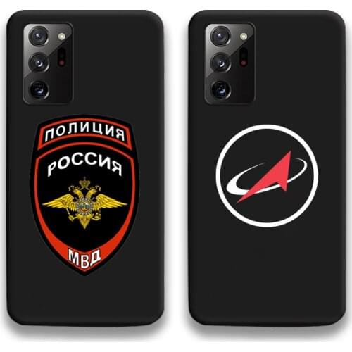 Russian Flag Poccnr Space Phone Case For Samsung Galaxy Note20 ultra 7 8 9 10 Plus lite M51 M21 M31S J8 2018 Prime