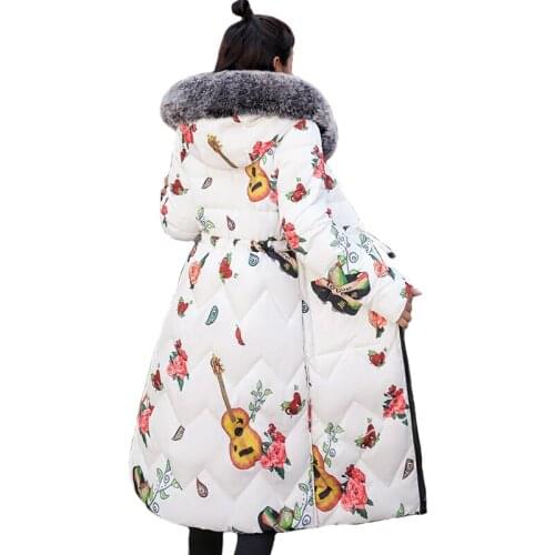 Chu Mark Women's Parkas With Fur