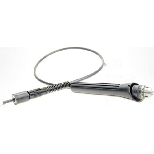 130CM extra length Flexible Drill Shaft with Drill chuck 1.0-10MM for electric drill Pistol drill tubes handpiece for polishing