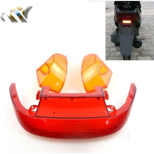 Motorcycle Scooter Rear Brake Light Cover Tail Light Glass Cover taillight cap For Honda DIO DIO50 AF27 AF28