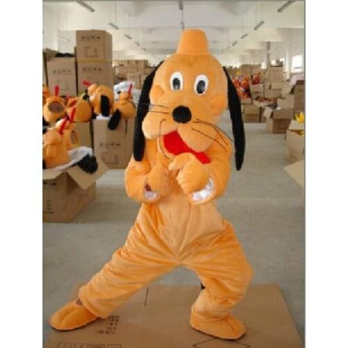New Brown Dog Adult Size Mascot Costume Fancy Kids Birthday Party Game Cos Dress Carnival Cartoon Character Mascot Costume Gift