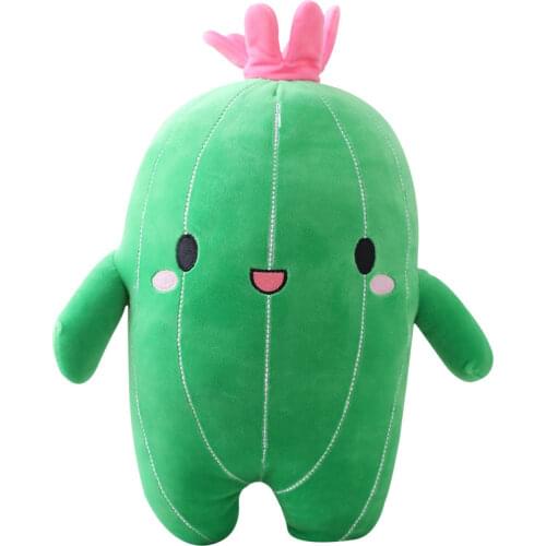 New Arrival 25/40/60CM Cartoon Cactus Plush Toys Kawaii Stuffed Soft Doll for Children Baby Kids Toys Classic Birthday Gifts