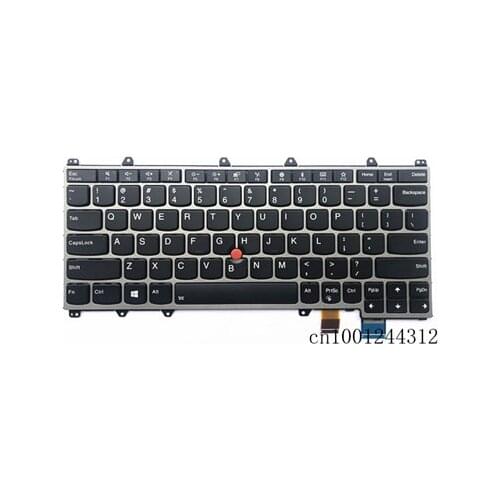 New laptop US Layout Keyboard For Lenovo Thinkpad Yoga 260 yoga 370 X380 S1 4TH Backlit keyboard 00UR665