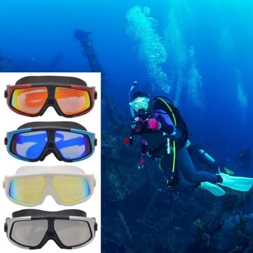 Swimming Goggles Comfortable Silicone Large Frame Swim Glasses Anti-Fog UV Adult Swim Mask Waterproof High Quality and Brand New