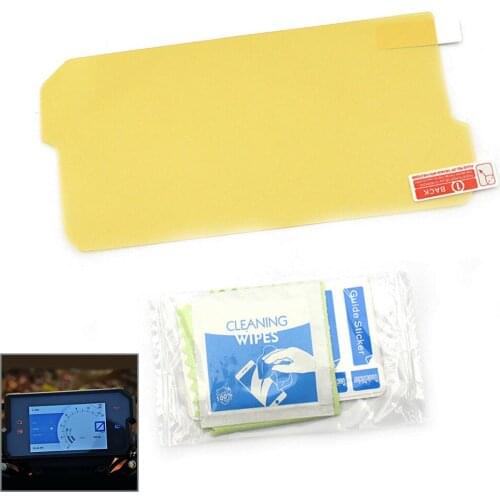 Instrument Cluster Scratch Screen Protection Film Blu-Ray For KTM 390 2017 Motorcycle Dashboard Screen Protector