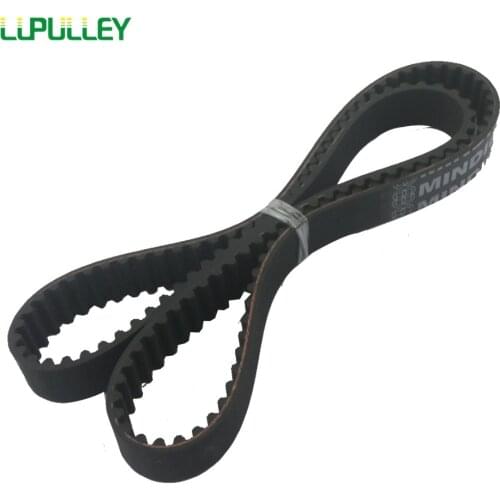 LUPULLEY S5M Timing Belt Black Rubber Belt Width 15/20/25mm S5MS5M700/750/770/780/800/810/830/835 Tooth Belt Drive for Printing