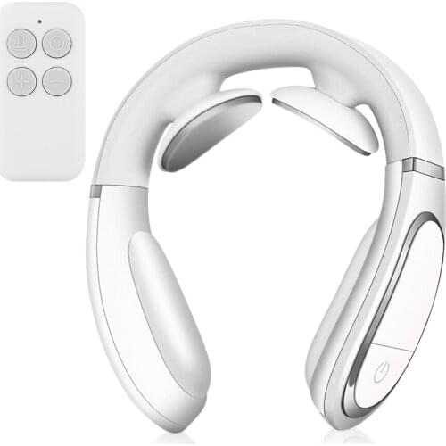 Smart Electric Neck Massager Far Infrared Heating Pain Relief Health Care Relaxation Cervical Vertebra Physiotherapy Massager